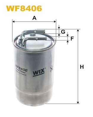 WIX FILTERS kuro filtras WF8406